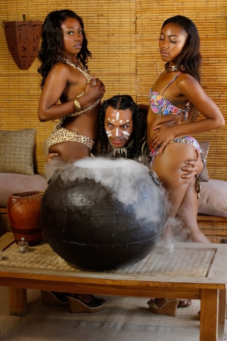 African Teanna Trump Gangbang